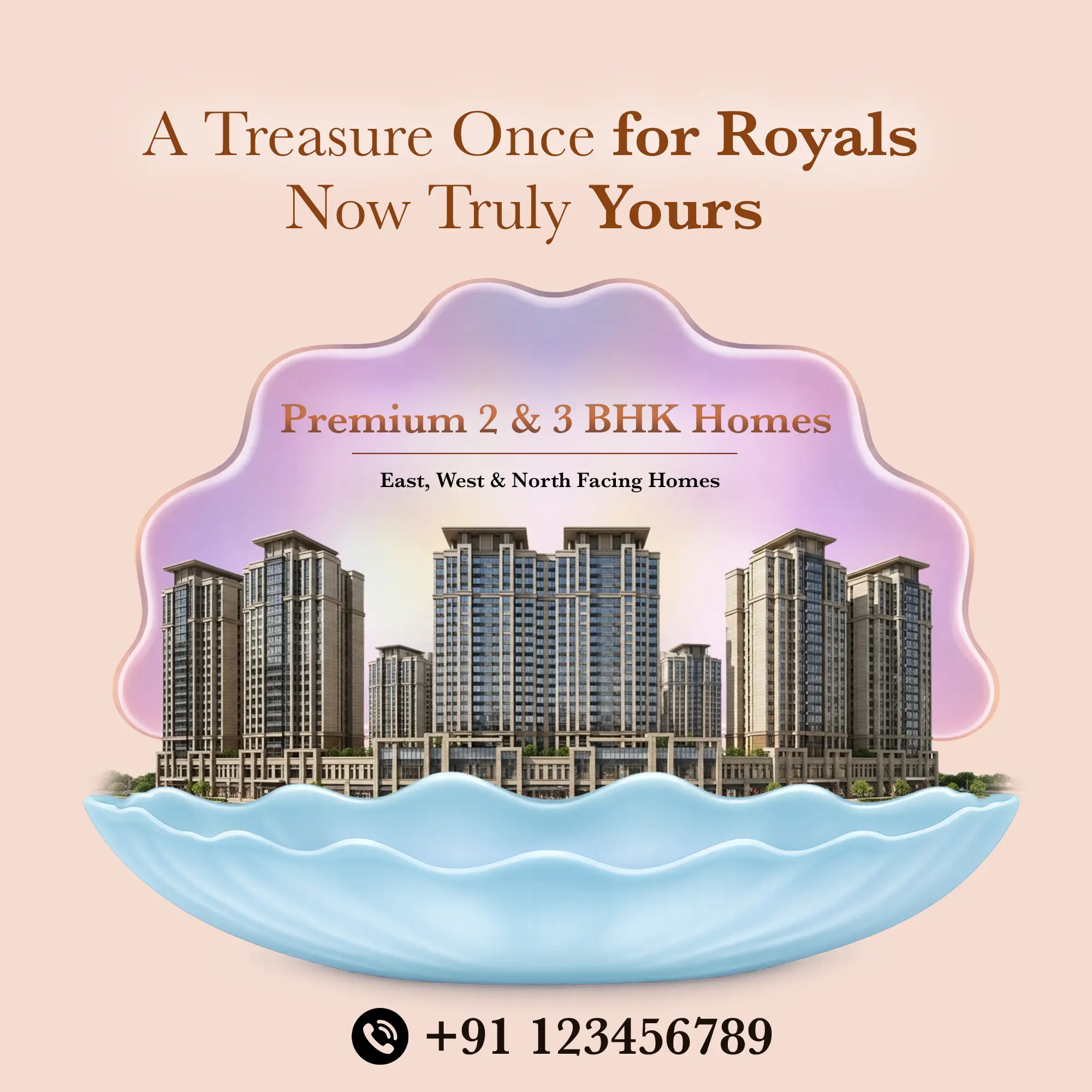 Regal Residences Promotional Ad PSD