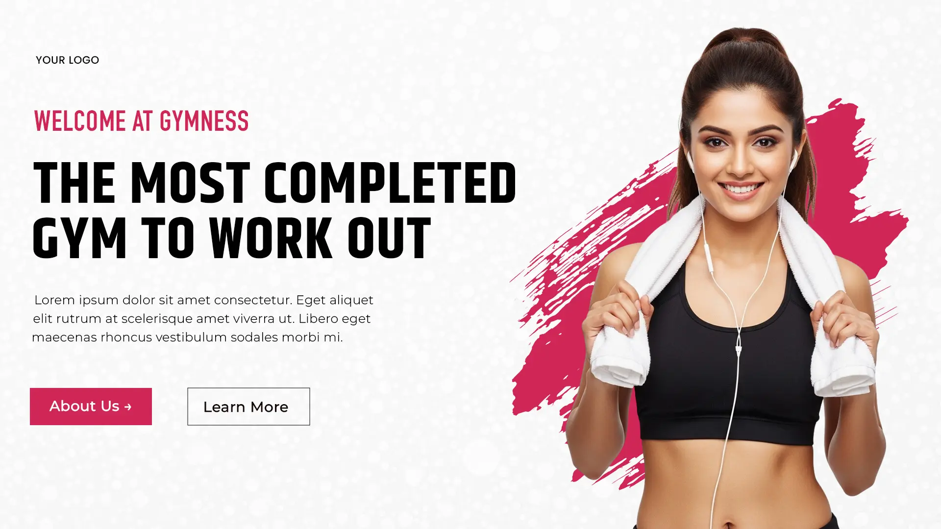Dynamic Gym Promotion Ad Template