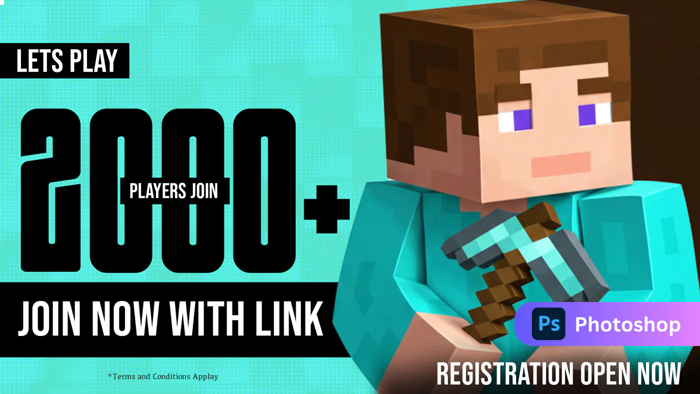 Minecraft Tournament Registration Template