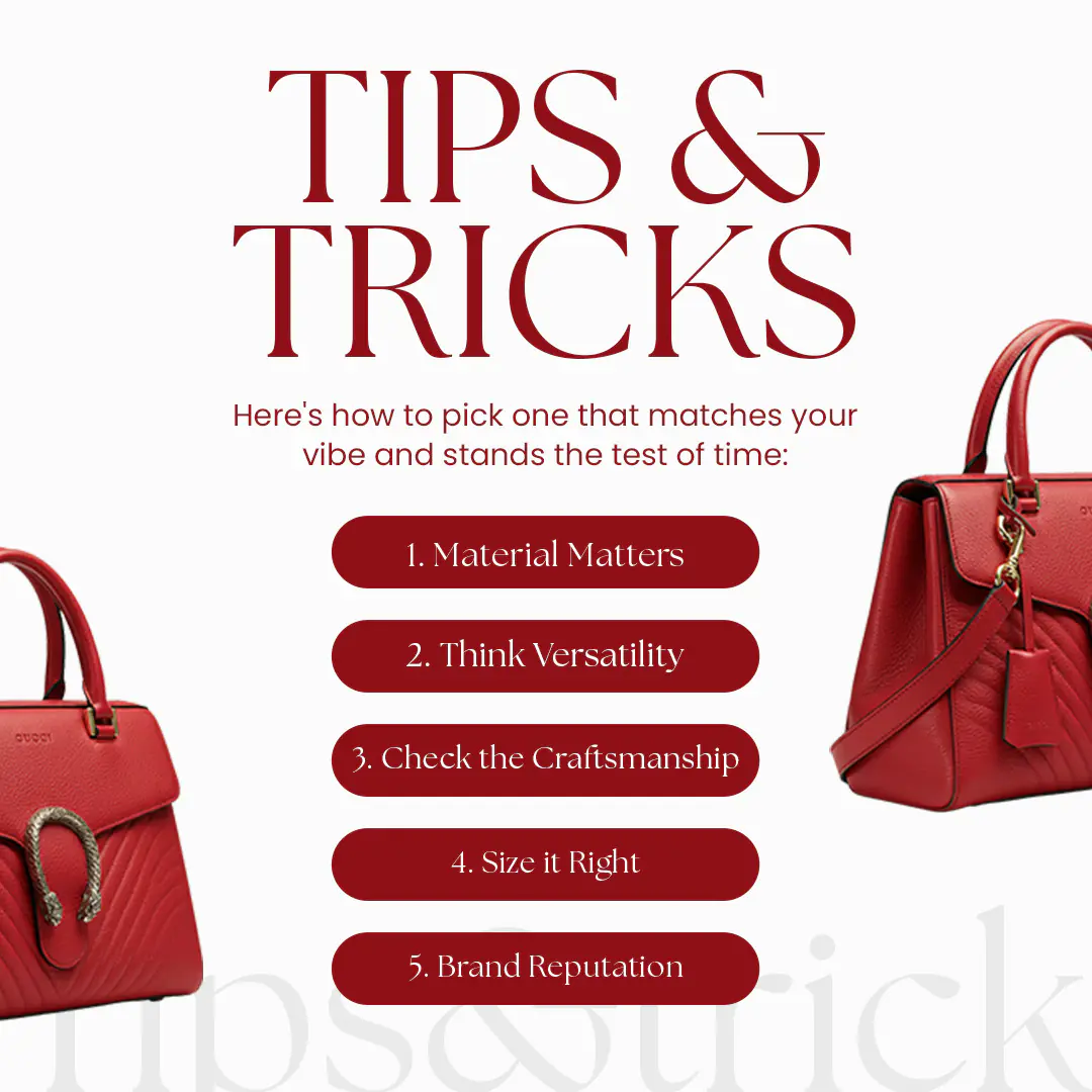 Luxury Handbag Selection Guide Template