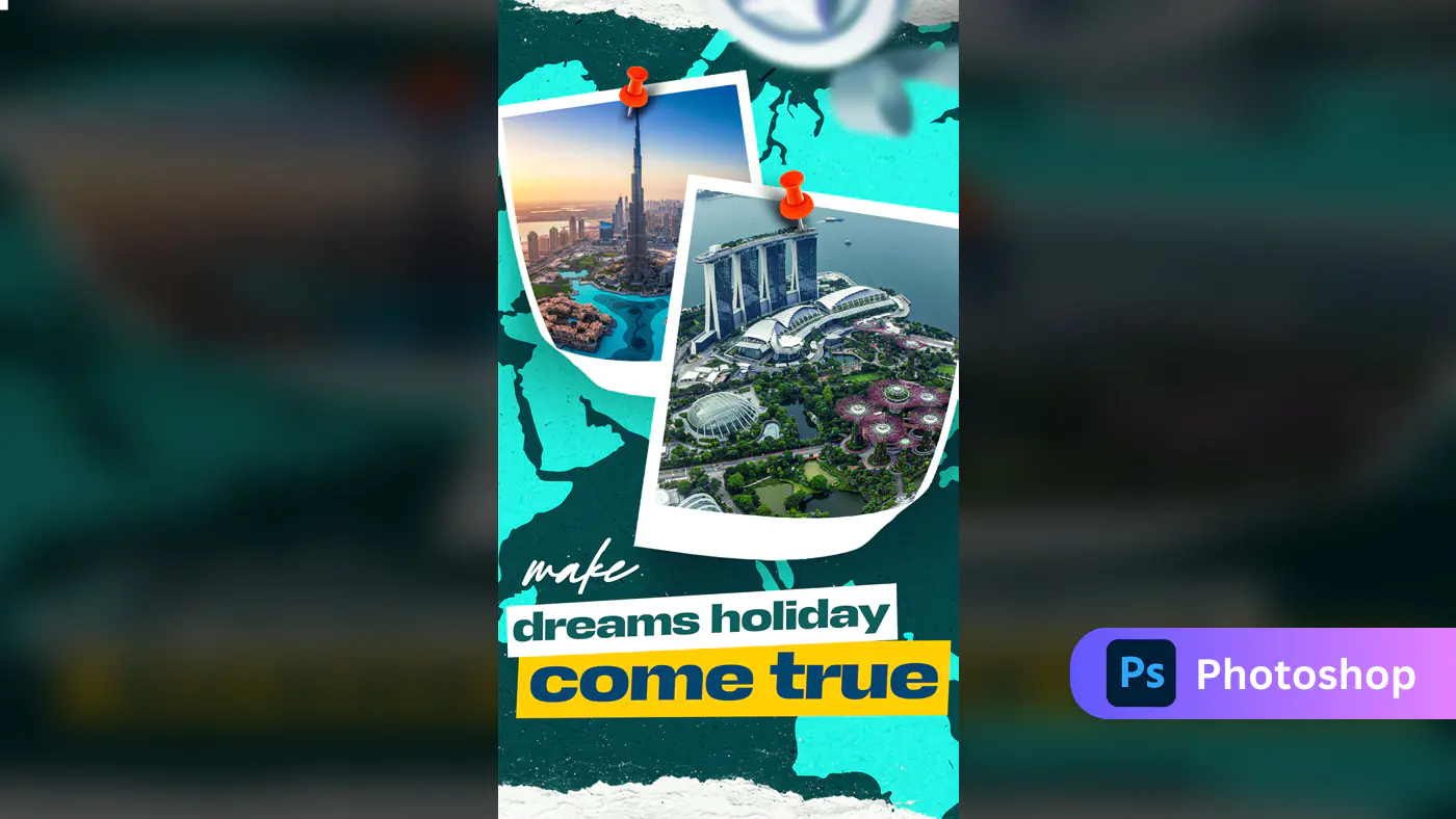Luxury Travel Destination Promo Template