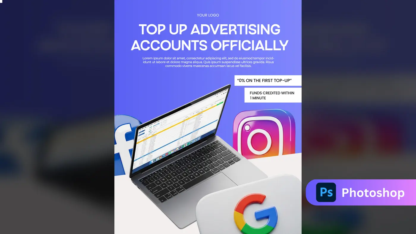 Digital Advertising Services Promo Template