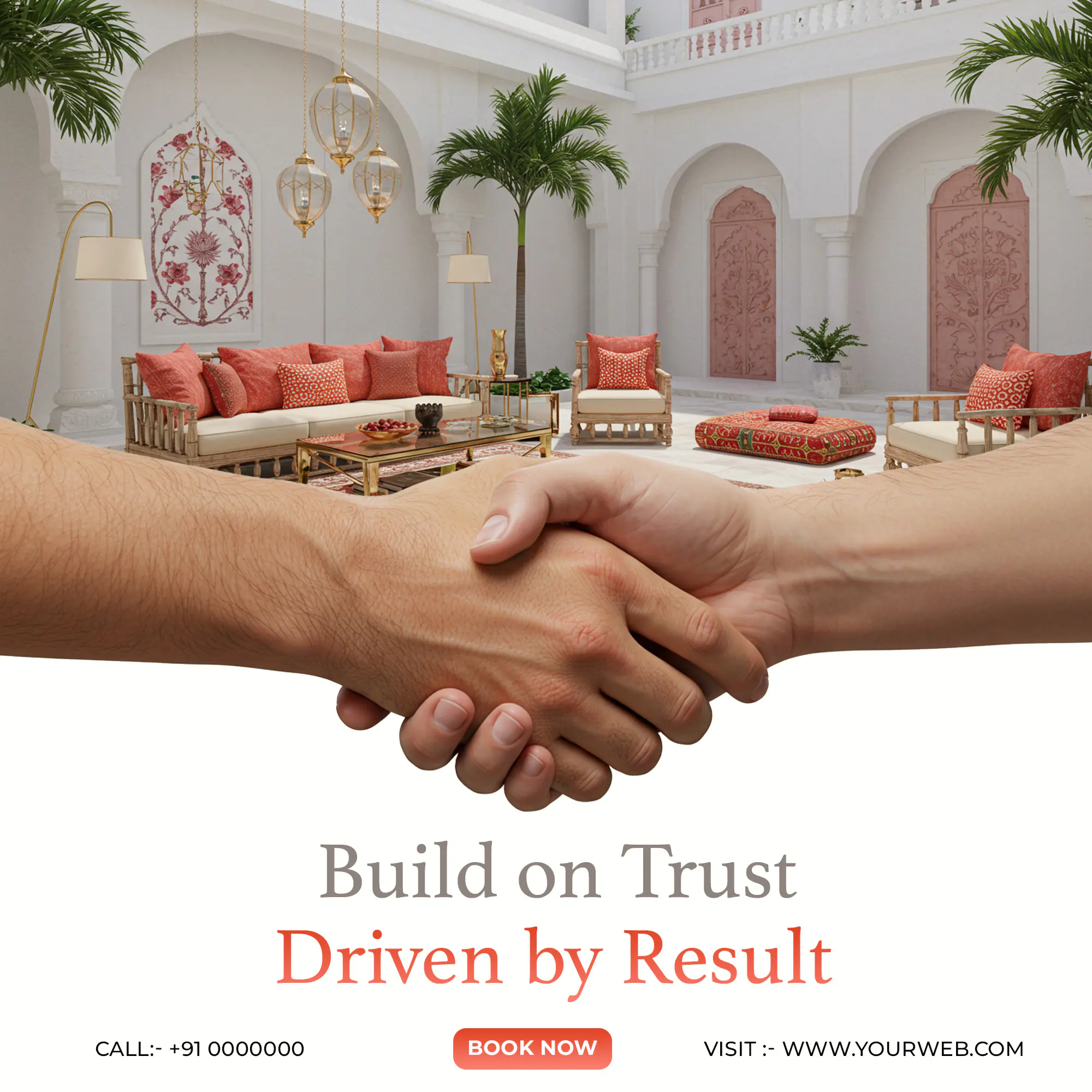 Luxury Interior Design Trust Template
