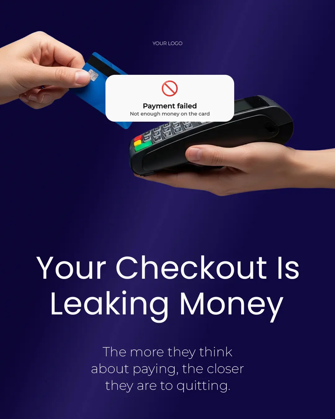 Corporate Payment Failure Promotional Template