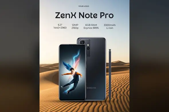 Next-Gen Smartphone Ad Template
