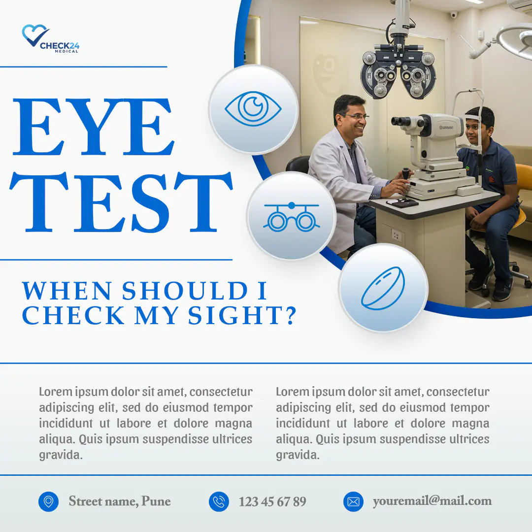 Eye Test Clinic Promotion Template