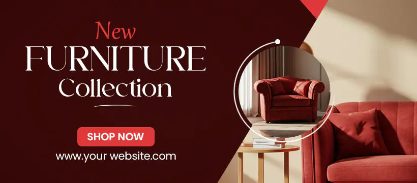 Elegant Furniture Collection Promotional Banner
