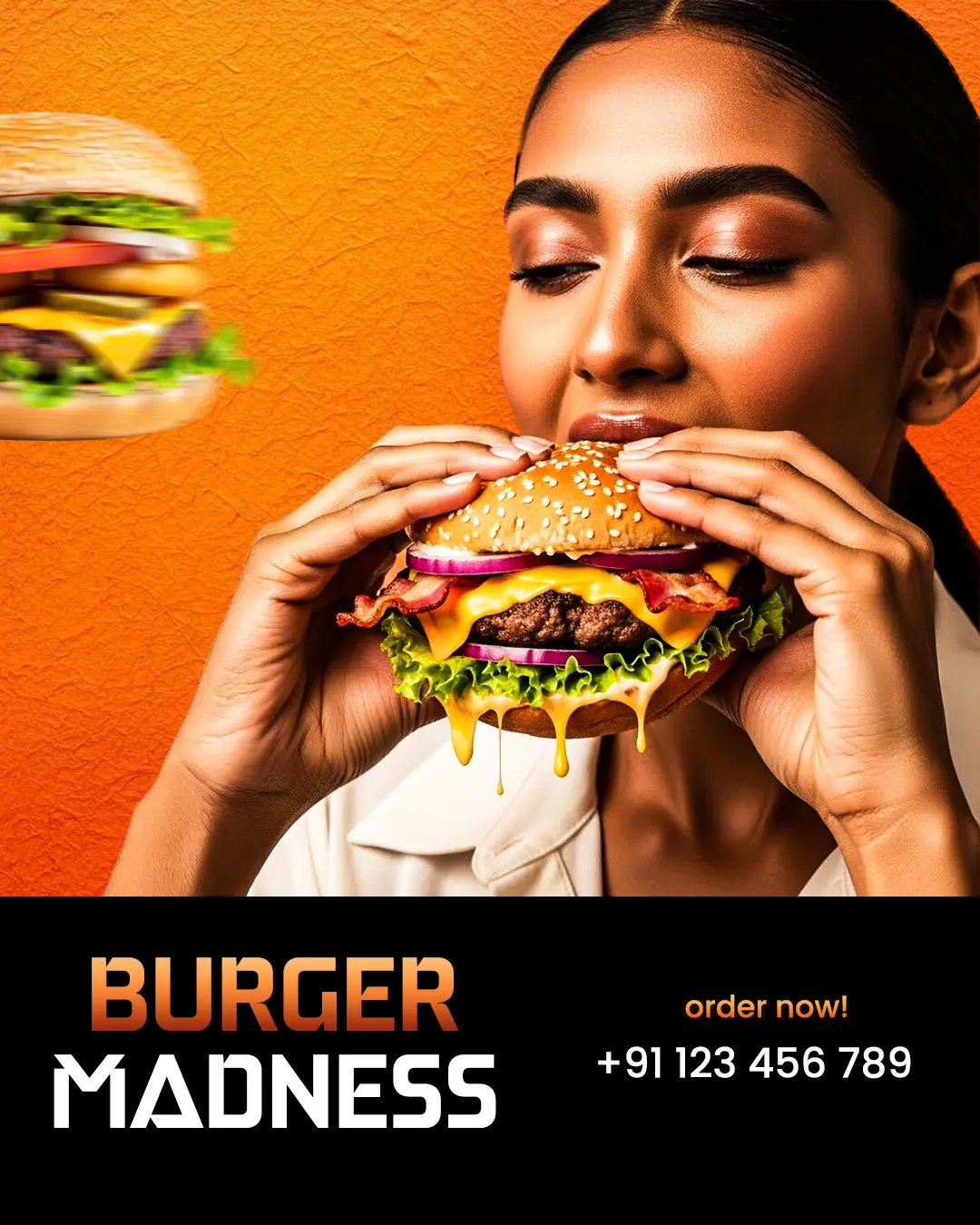 Fast Food Restaurant Advertisement Template