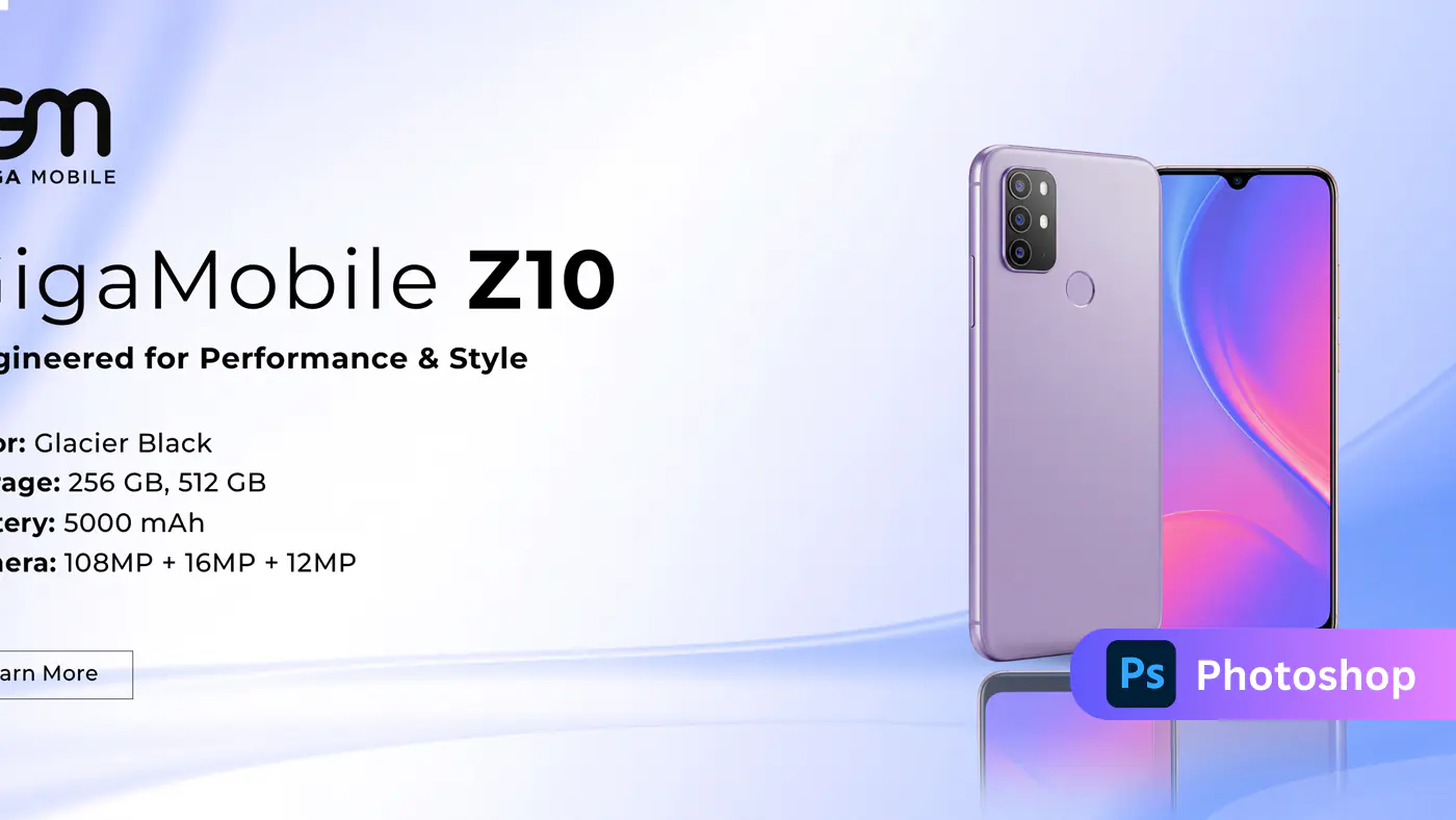 Smartphone Product Launch Banner