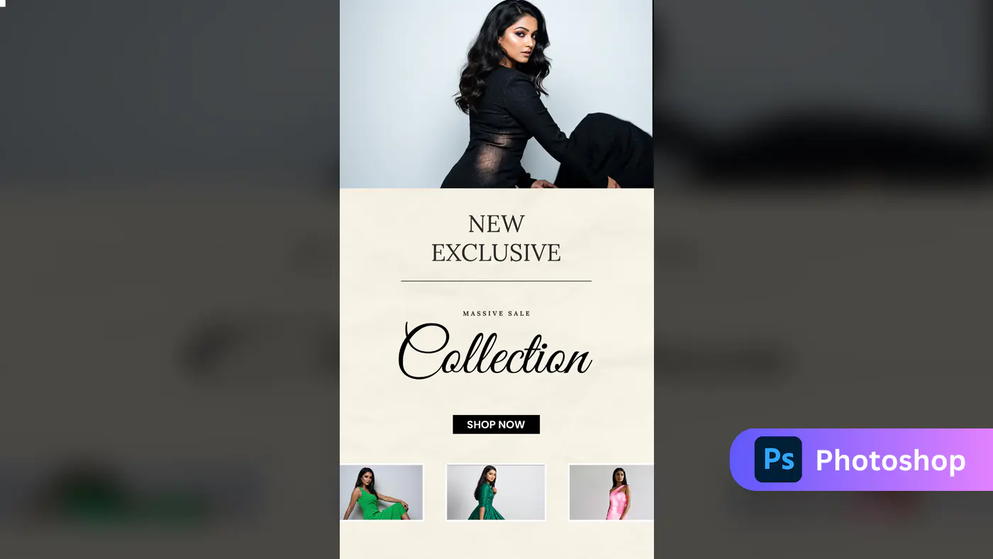 Elegant Fashion Collection Sale Template
