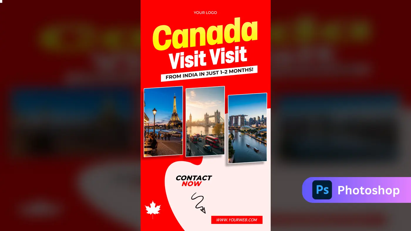 Canada Immigration Social Media Template