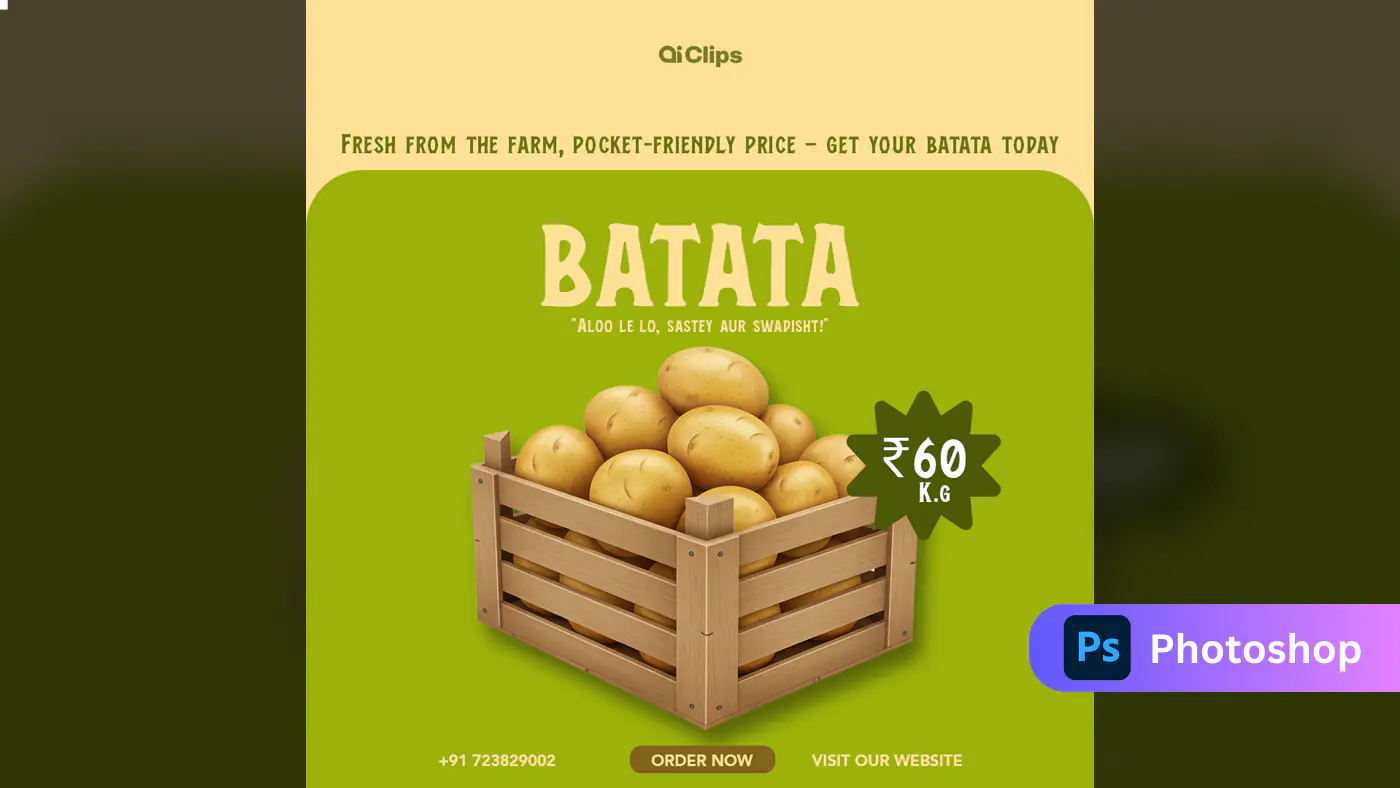 Enhanced Batata Potato Promotion Template