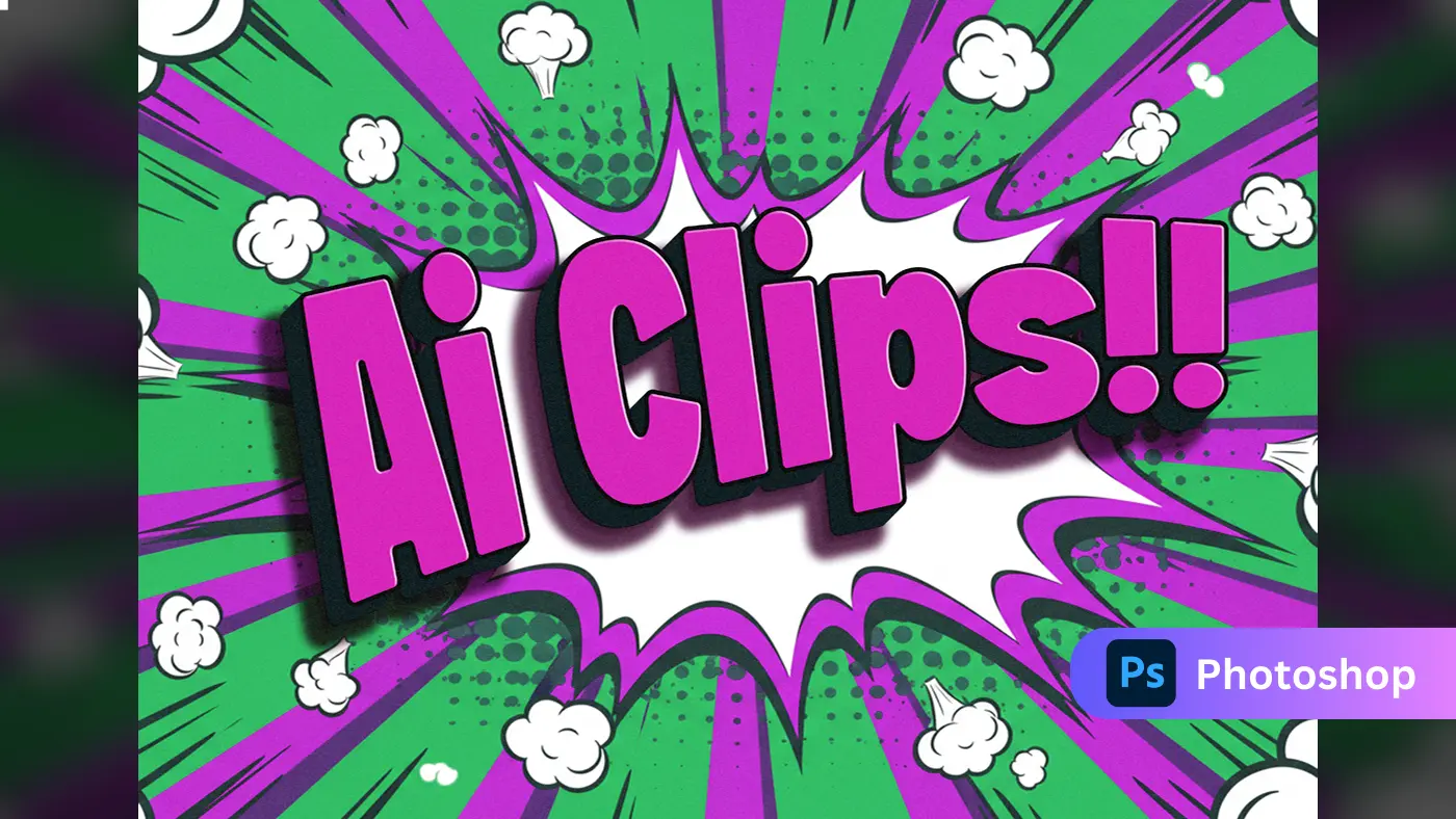 Comic Pop Text Explosion