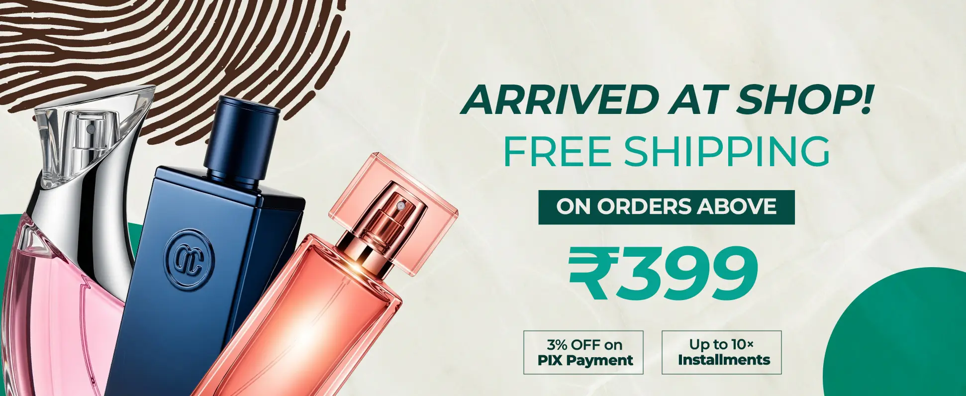 New Arrival Fragrance Offer Banner