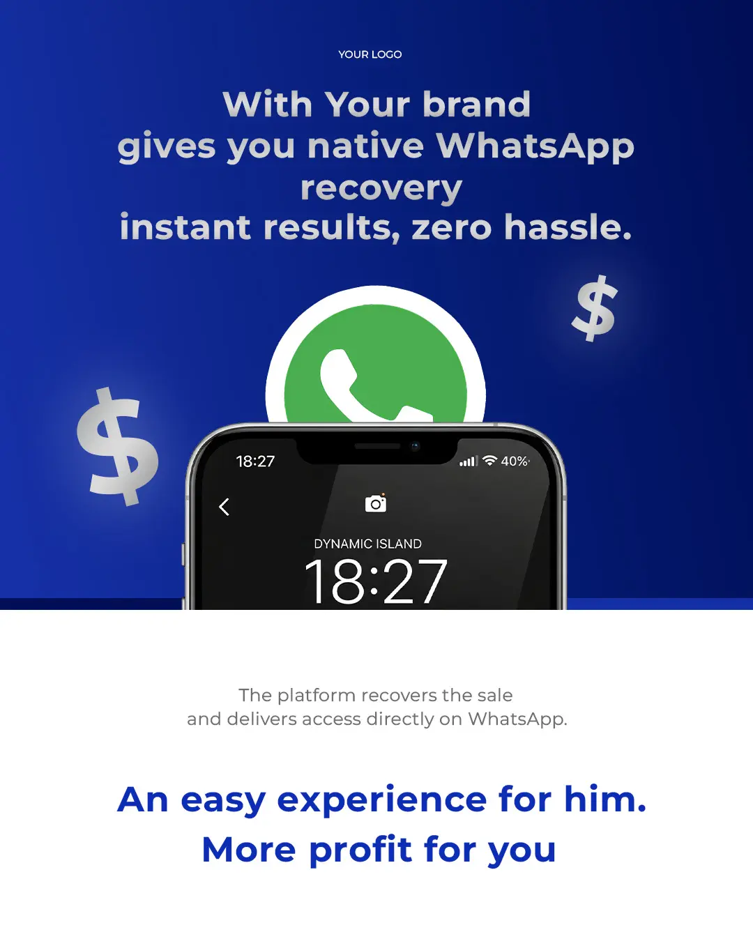 WhatsApp Business Solution Promo Template