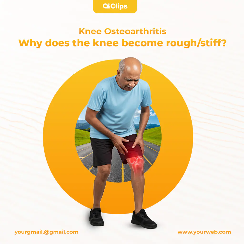 Enhanced Knee Osteoarthritis Awareness Template
