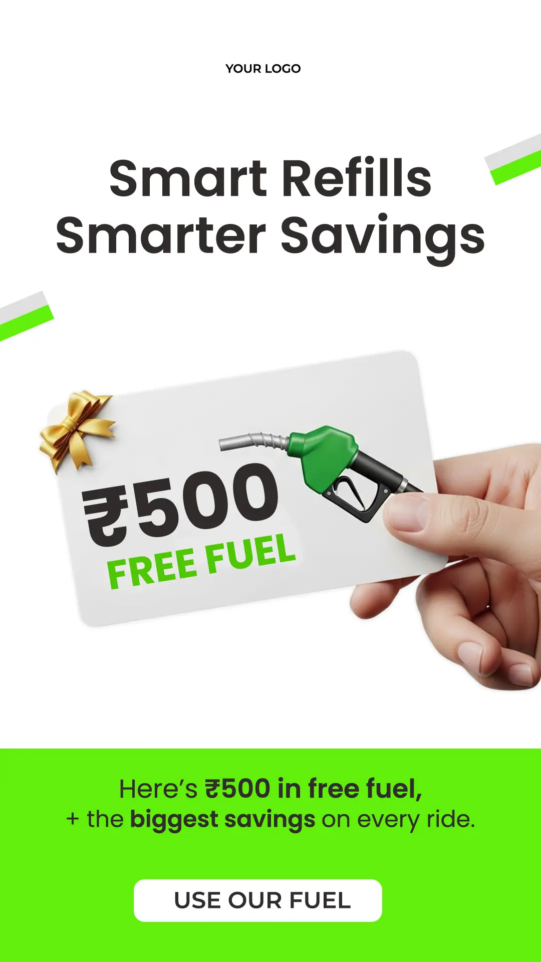 Fuel Discount Promotion Social Media Template