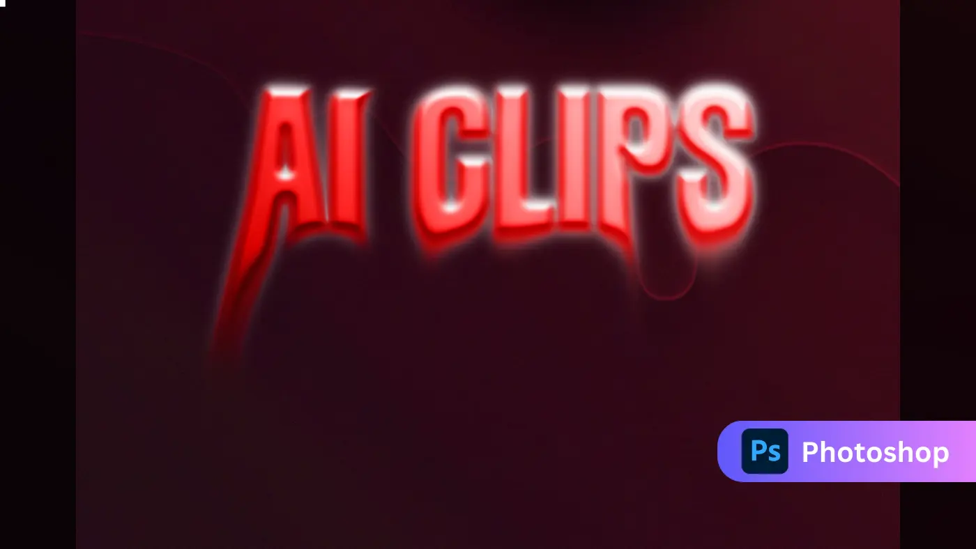 Horror Glow Red Neon Meltdown Text Effect