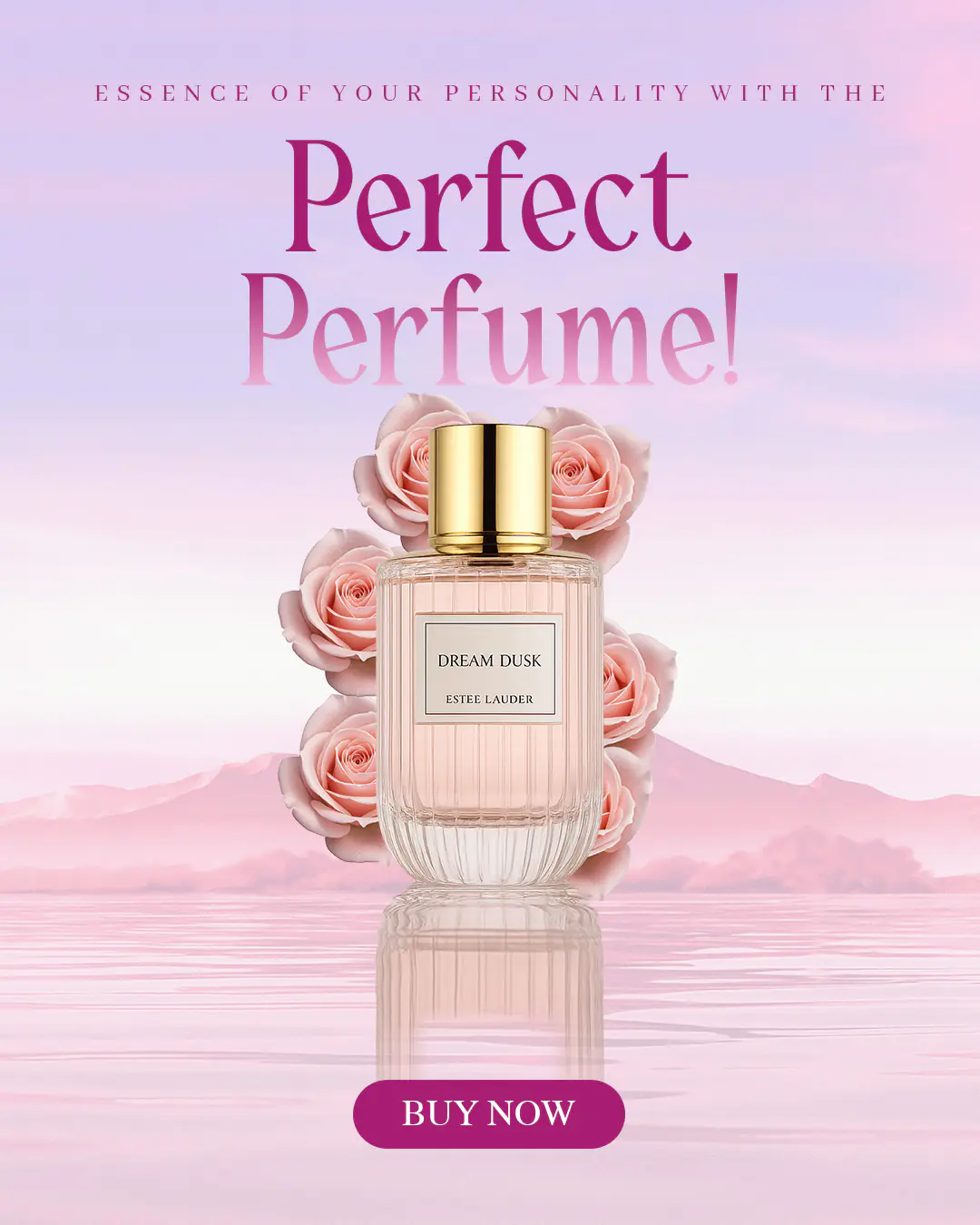 Elegant Perfume Advertisement Template
