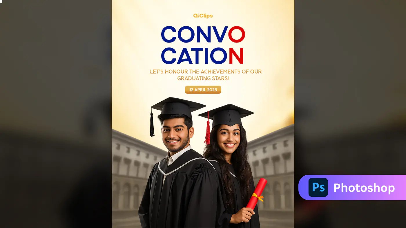 Graduation Convocation Ceremony Poster