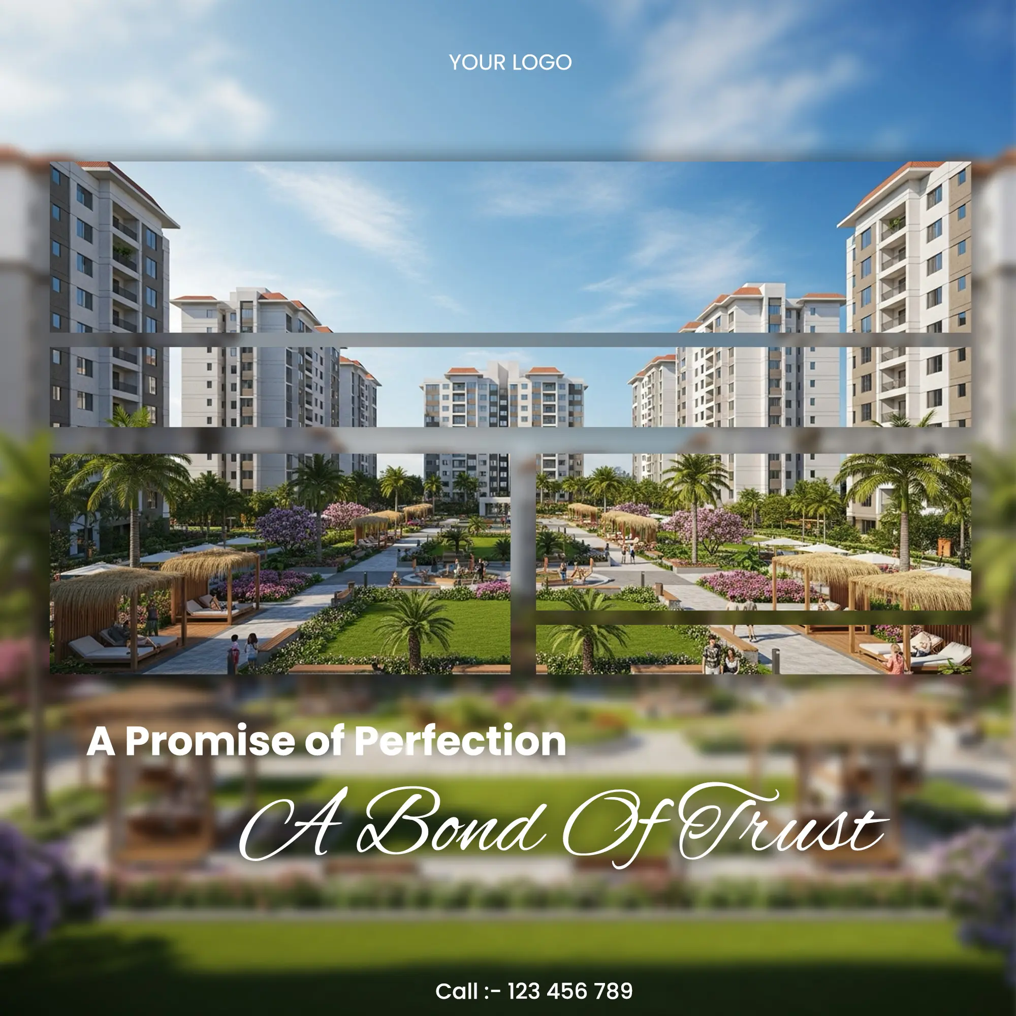Luxury Residential Complex Marketing Template