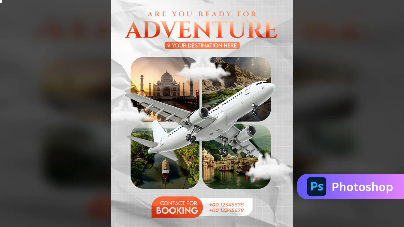 Adventure Travel Agency Promo Template