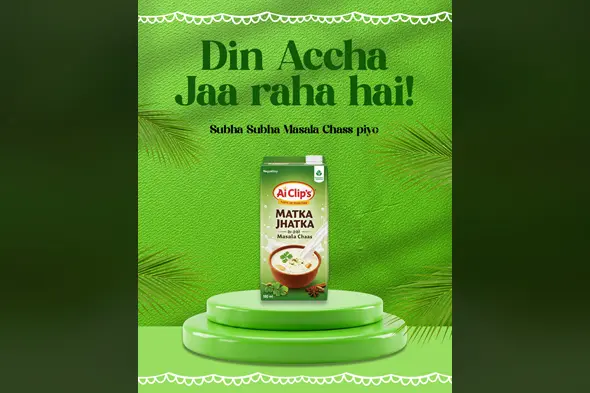 Editable Masala Chaas Template  Customizable Marketing Design for Food & Beverage