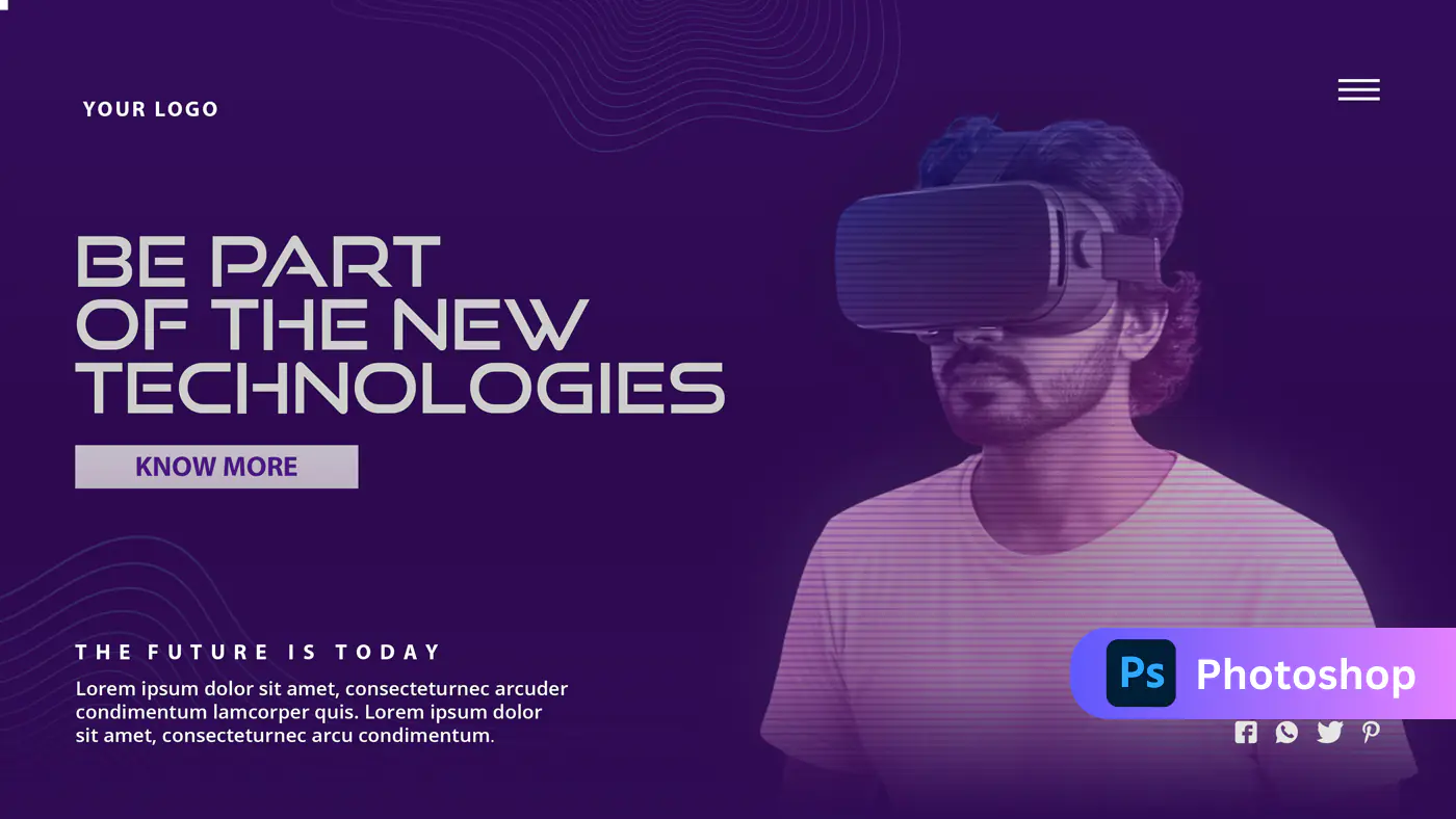 VR Technology Promotion Template