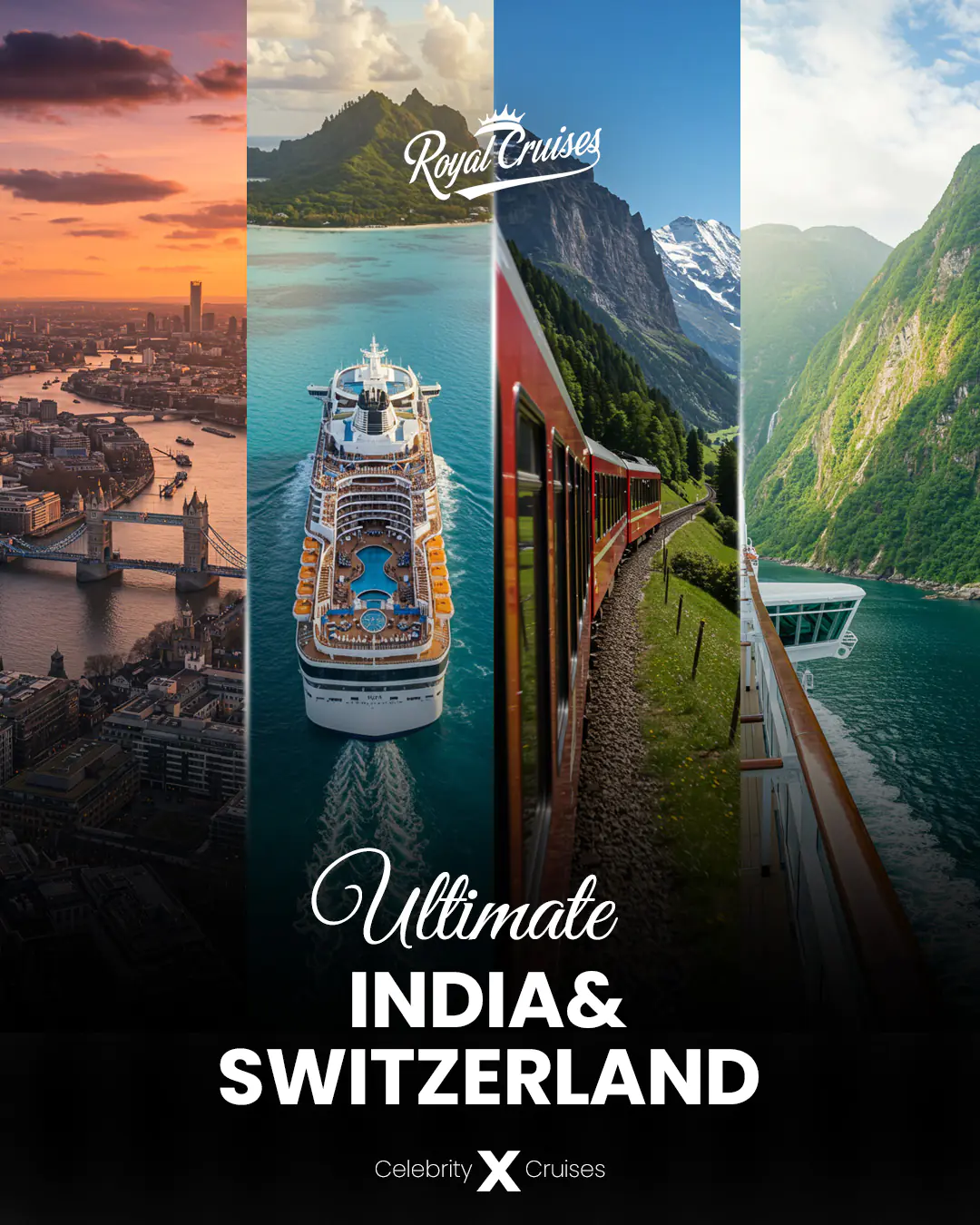 Luxury Travel Destinations Promotional Template