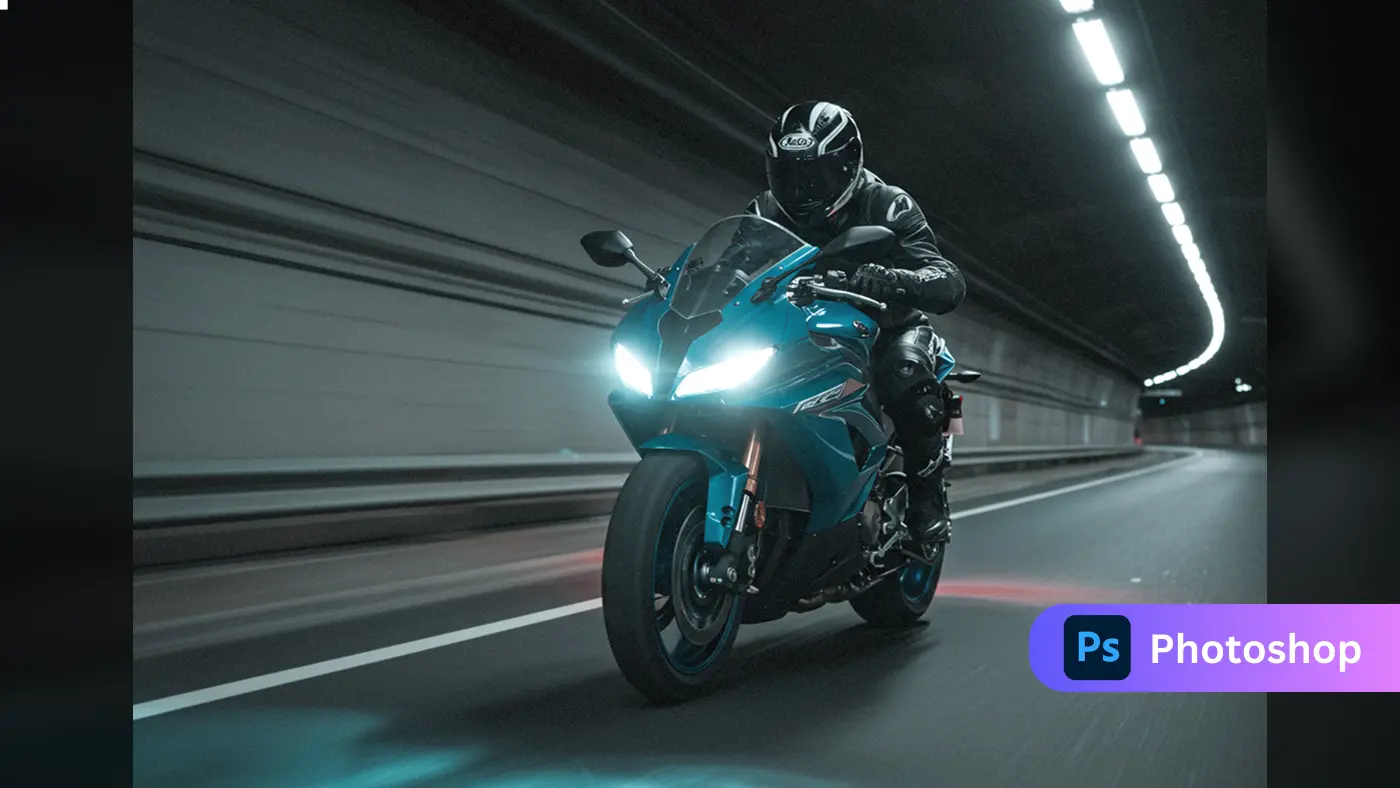 Motion Night Tunnel Ride Effect