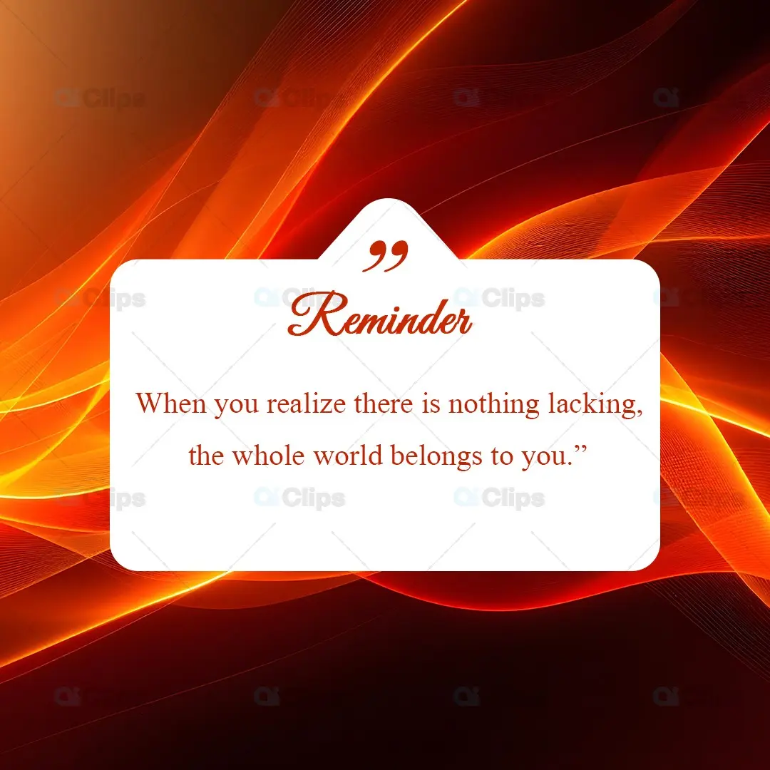Inspirational Quote Design PSD Template