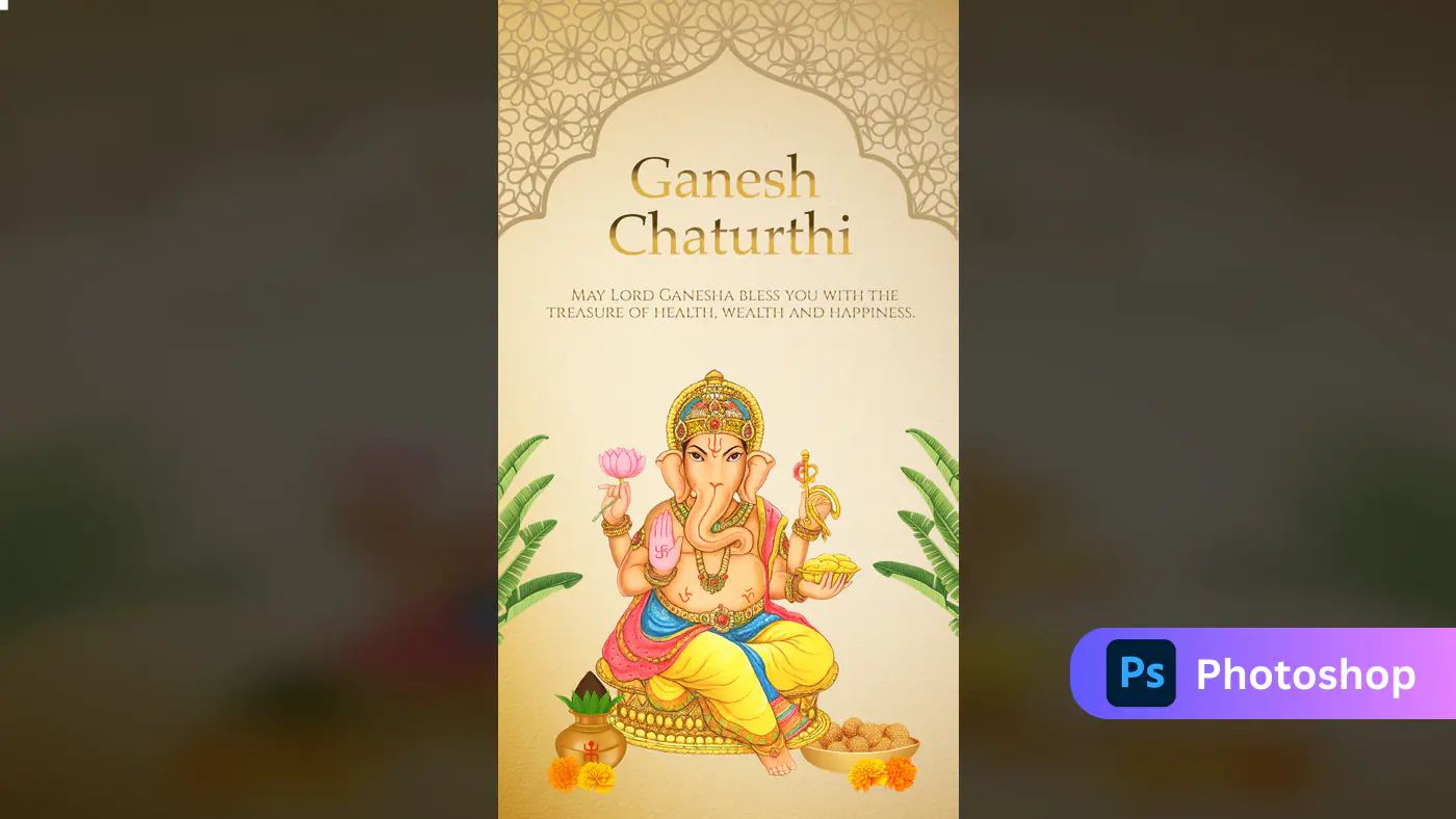 Ganesh Chaturthi Festival Template