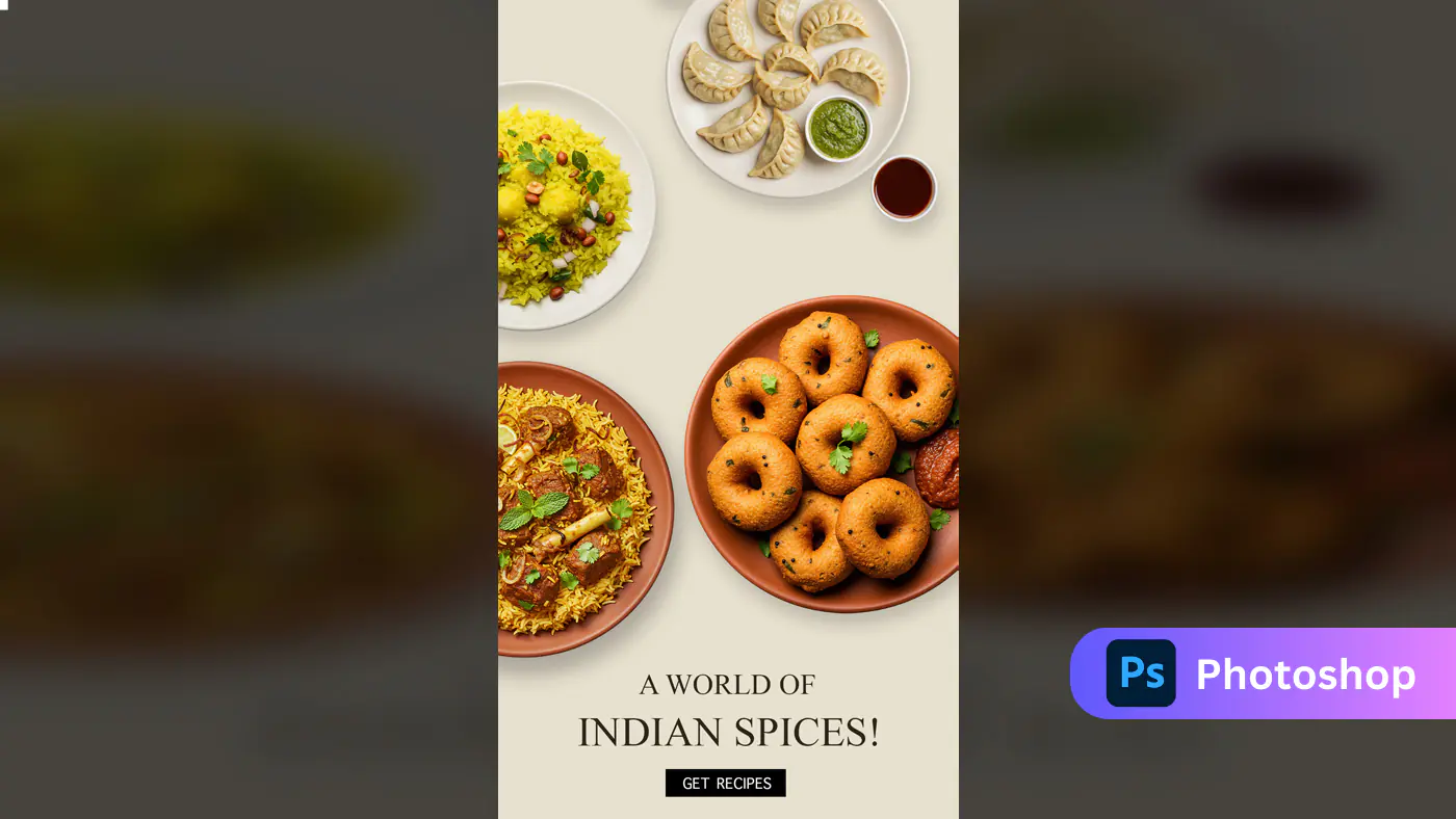 Indian Cuisine Culinary Showcase Template