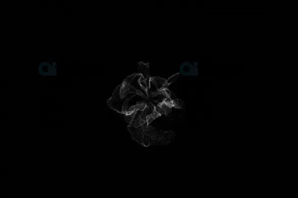 Swirling Shockwave Burst - Futuristic Energy Visual
