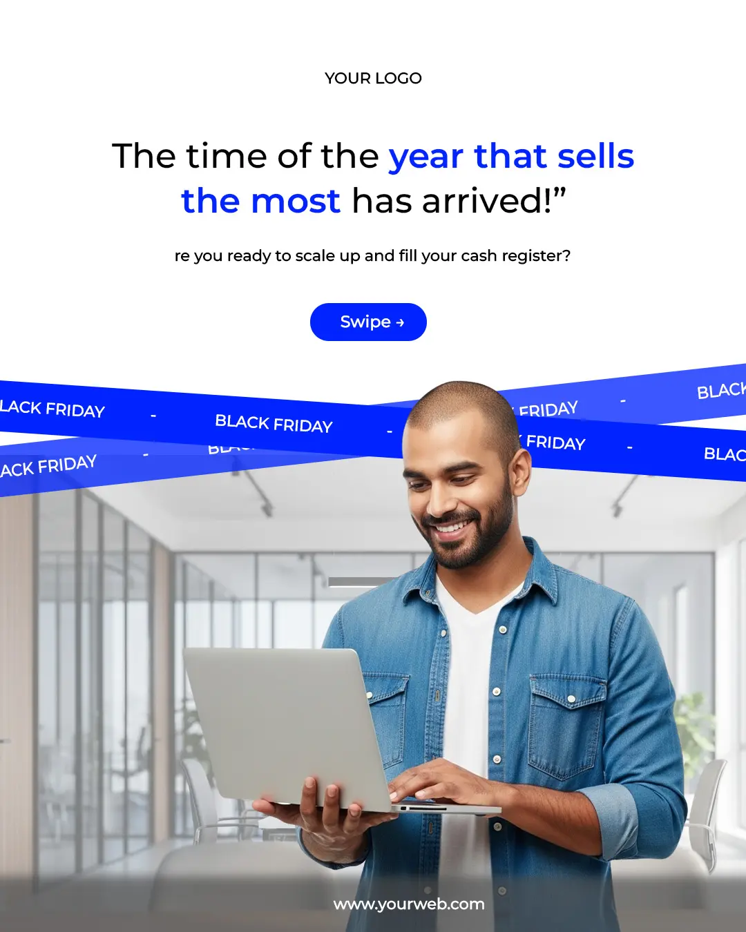 Black Friday E-commerce Story Template