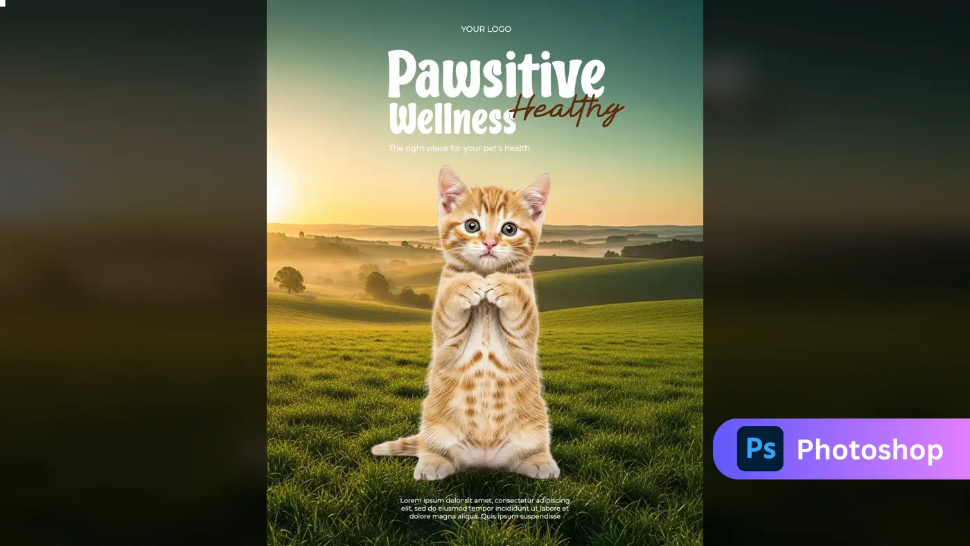 Pawsitive Pet Care Social Media Template