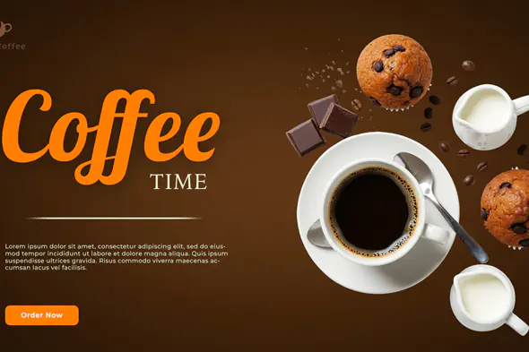 Artisanal Coffee Shop Promo Template
