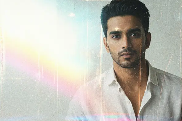 Vintage Light Leak Effect  Template