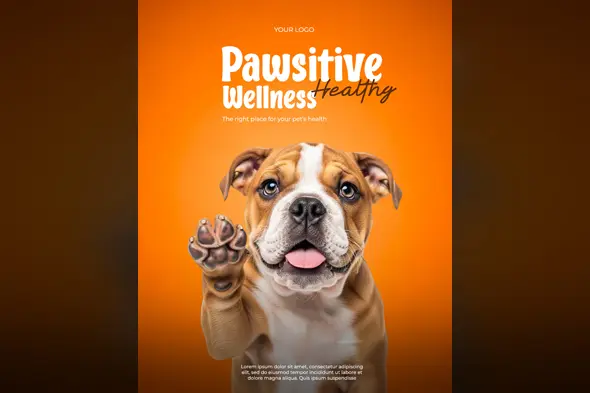 Pet Wellness Social Media Template