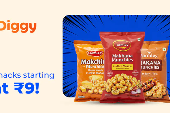 Indian Snack Promotion Template for Diggy