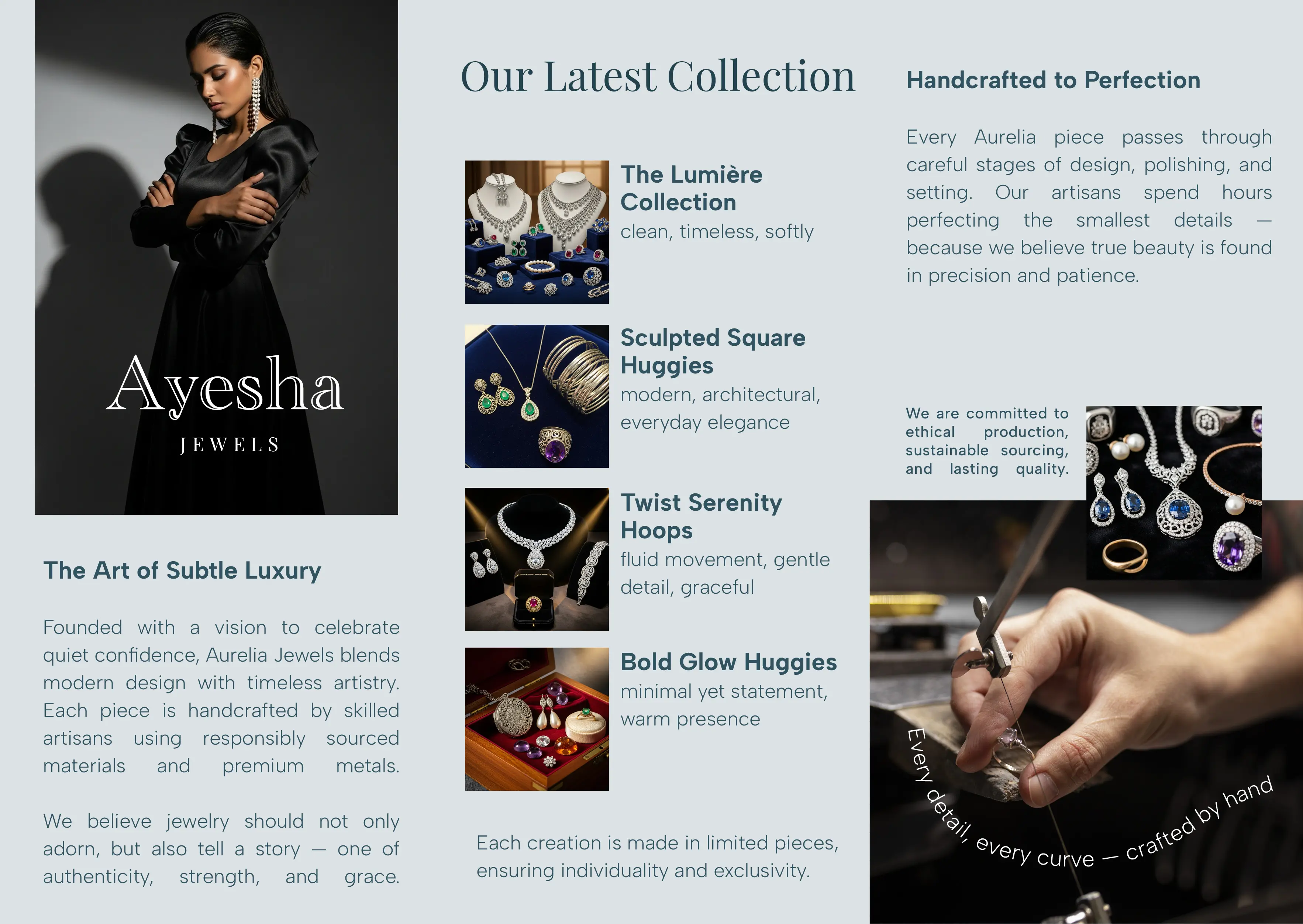 Luxury Jewelry Boutique Social Media Template