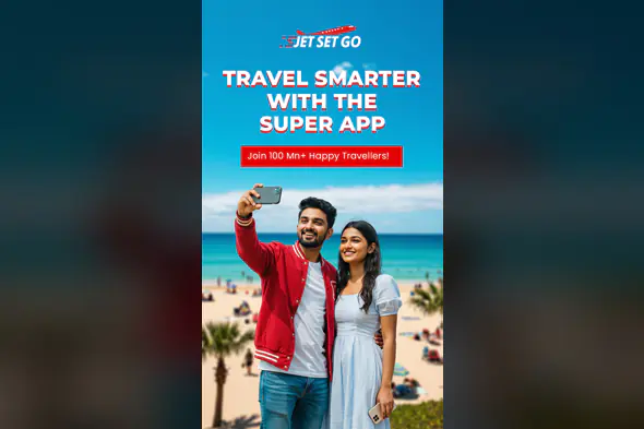 Travel App Promotion Banner Template