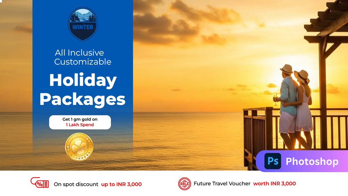 Sunset Holiday Package Promo Template