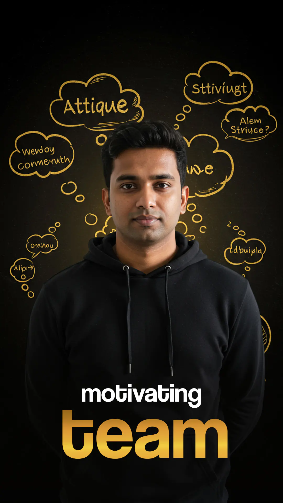 Multilingual Team Motivation Poster