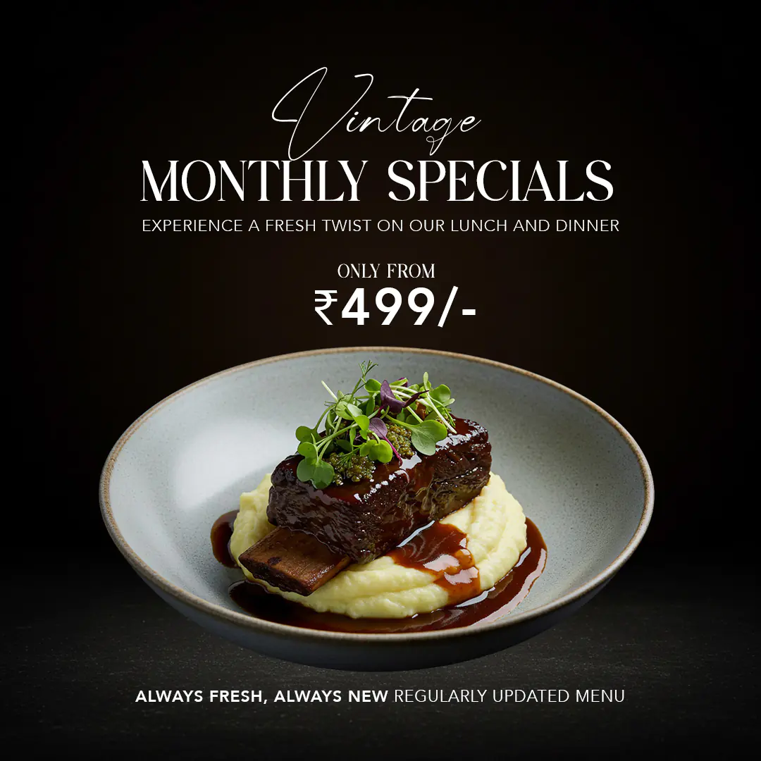 Enhanced Vintage Restaurant Monthly Specials Ad