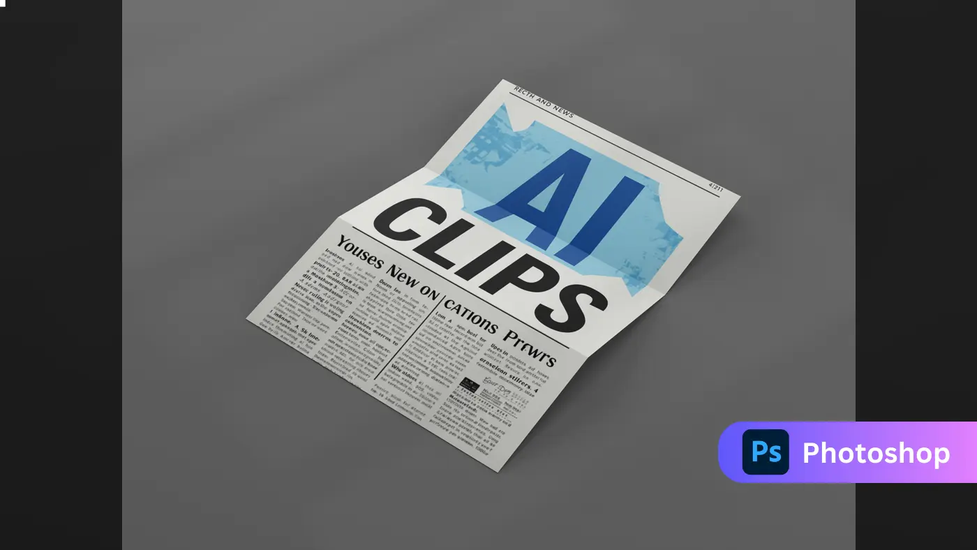 Dynamic Newspaper Photoshop Template for Creative Projects