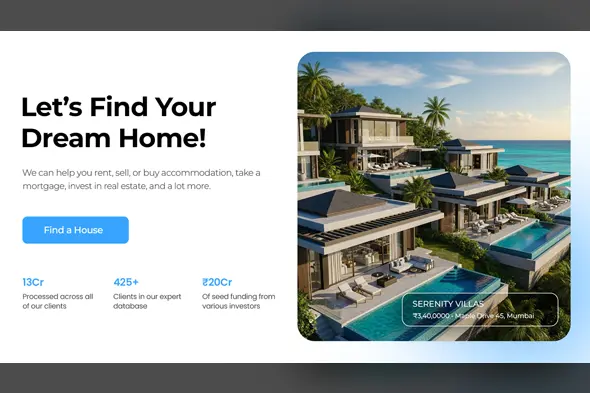 Luxury Seaside Villa Promo Template