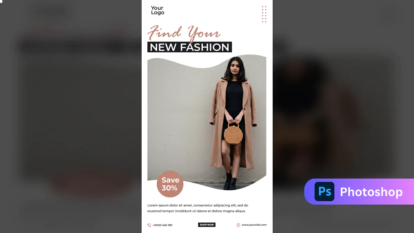 Chic Fashion Sale Social Media Template