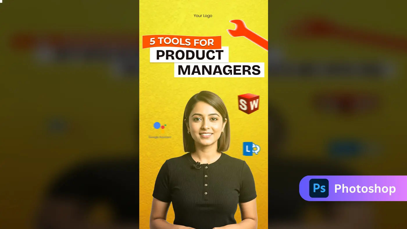 Product Management Tools Social Media Template