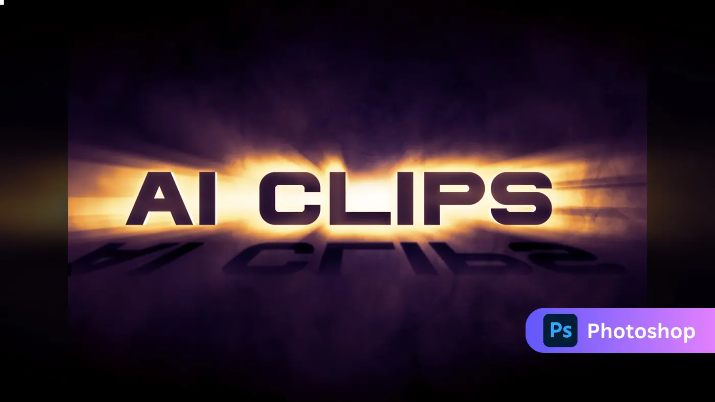 Glowing Shadow Text Mockup